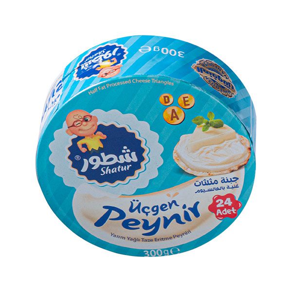 جبنة مثلثات مطبوخة