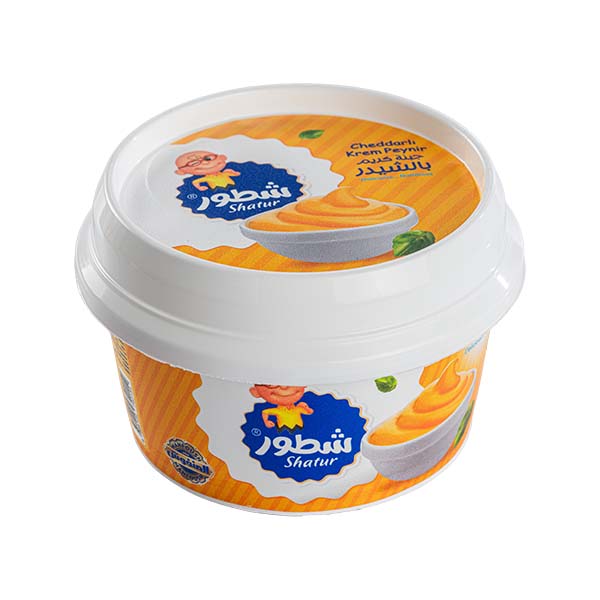 جبنة شيدر مطبوخة للدهن شطّور