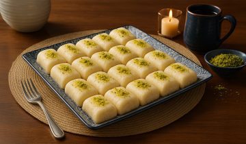 حلاوة الجبن على الأصول: وصفة شامية أصيلة بجبنة المنفوش