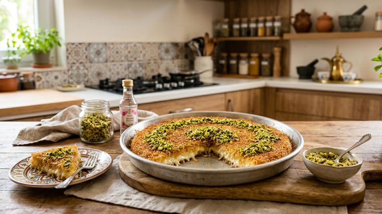 الكنافة النابلسية بأجبان المراعي الدمشقية: وصفة سهلة ومضمونة لمذاق أصيل